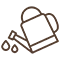 pictogramme arrosoir